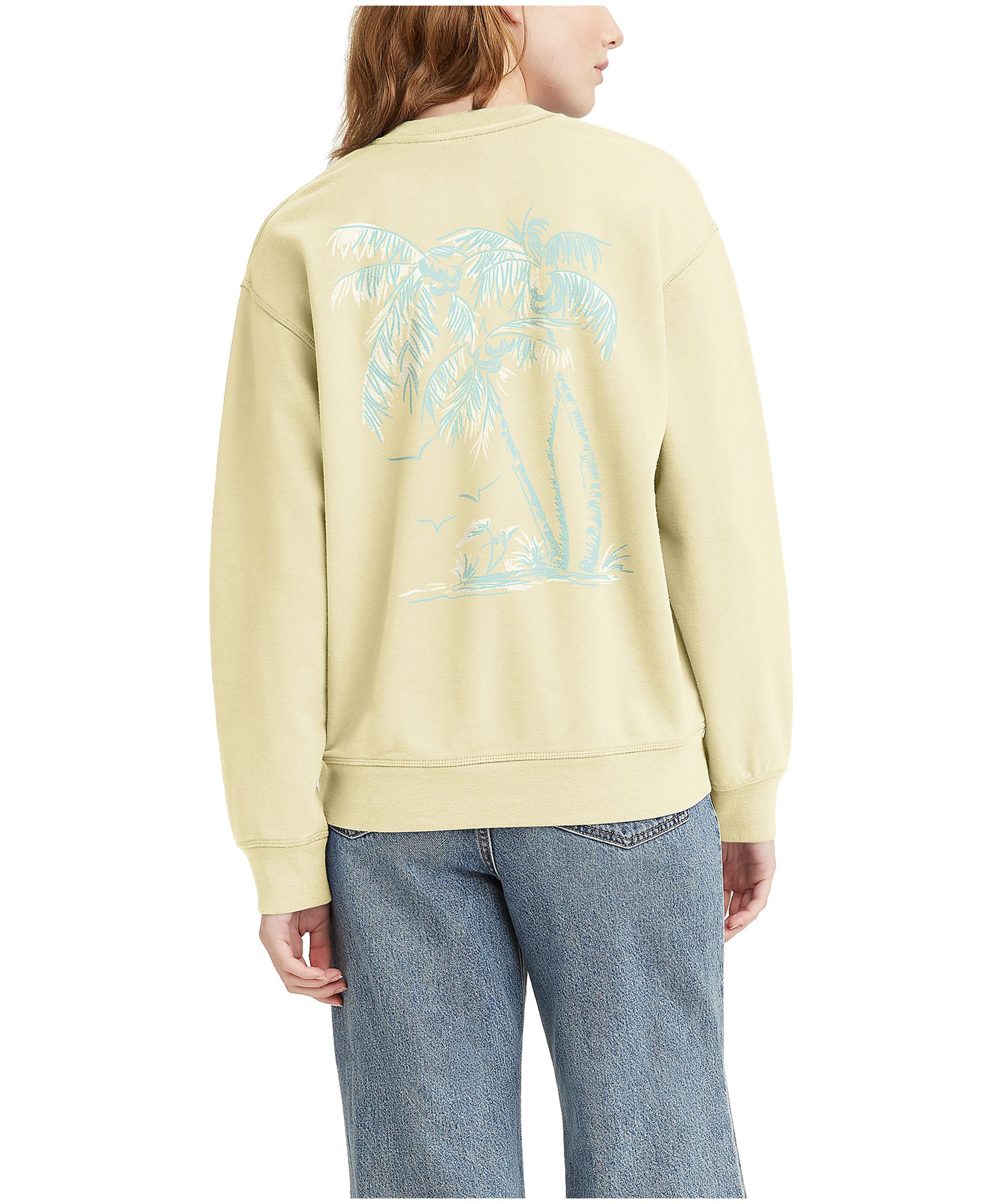 Levi's Women's Graphic Standard Crew Neck Sweatshirt