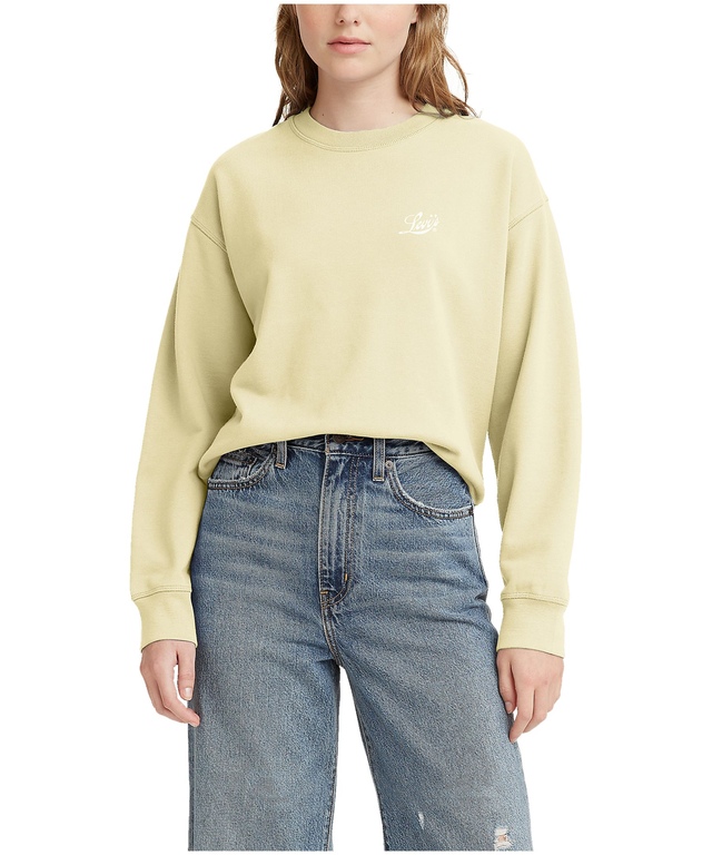 Levi's Women's Graphic Standard Crew Neck Sweatshirt