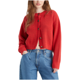 Cardigan boutonné confortable ultradoux pour femmes, Cat, Levi's Front_Three_Fourths_Angled_Left