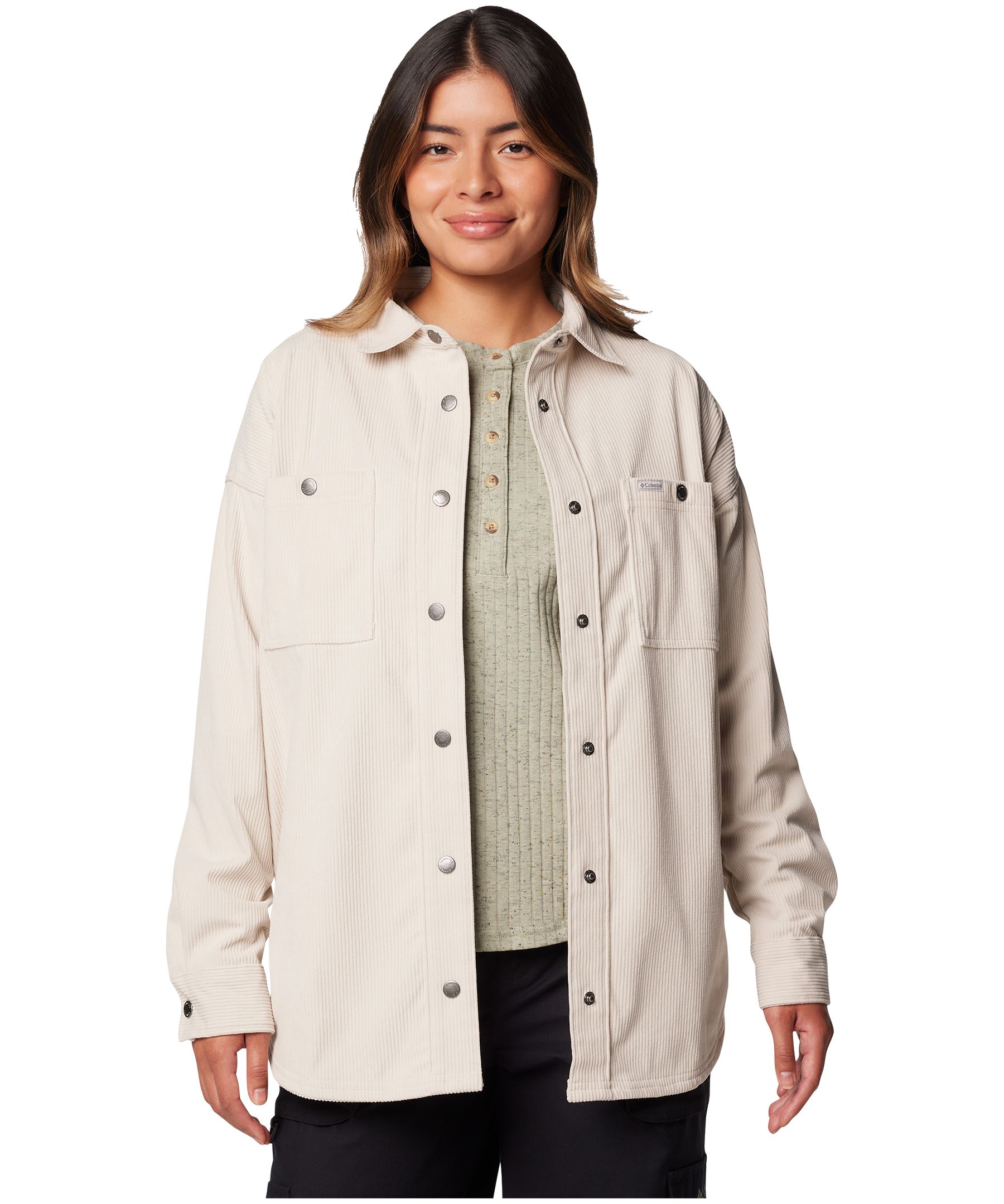 Chemise-veste en velours côtelé pour femmes, Blue Point Creek, Columbia