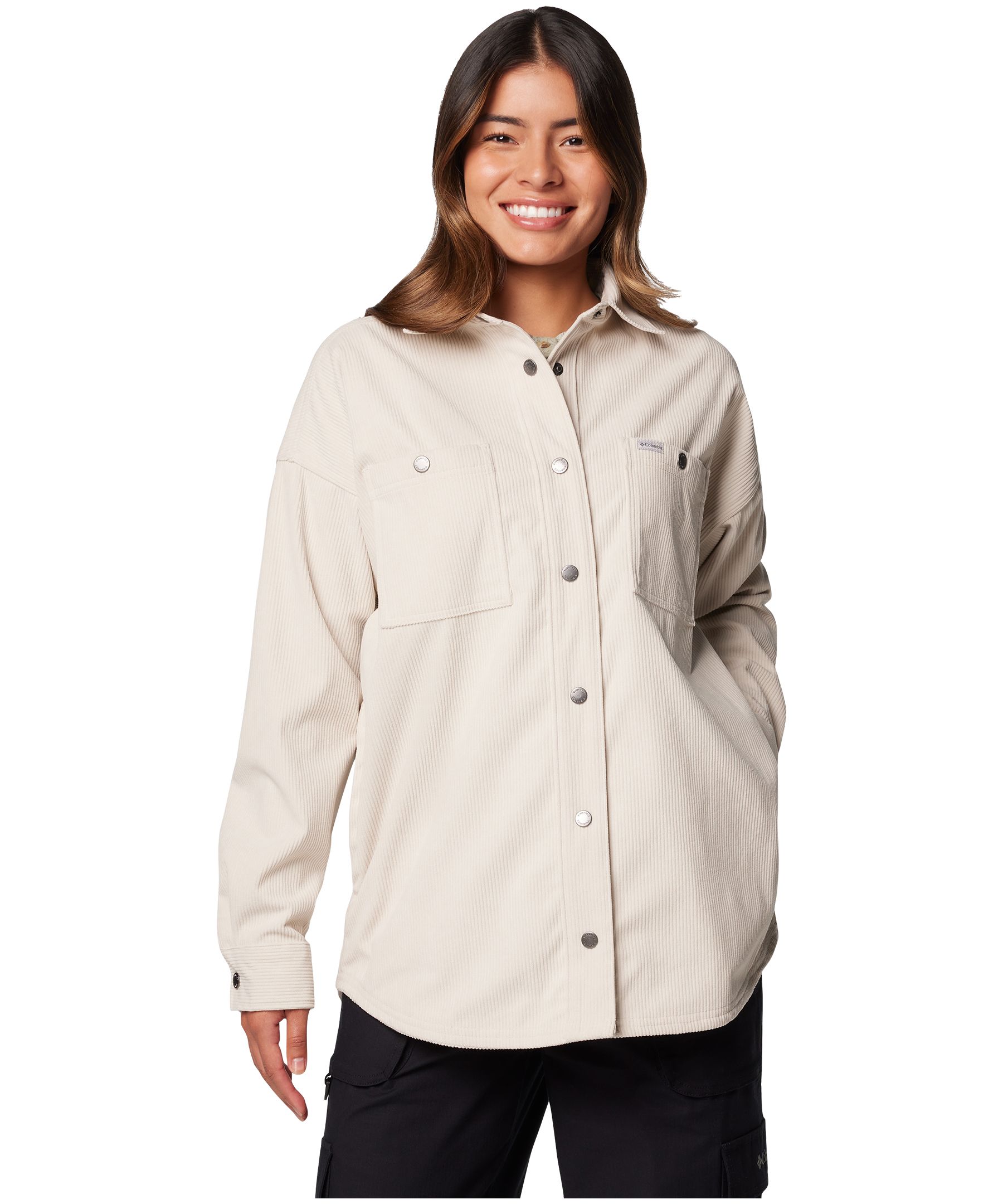 Chemise-veste en velours côtelé pour femmes, Blue Point Creek, Columbia