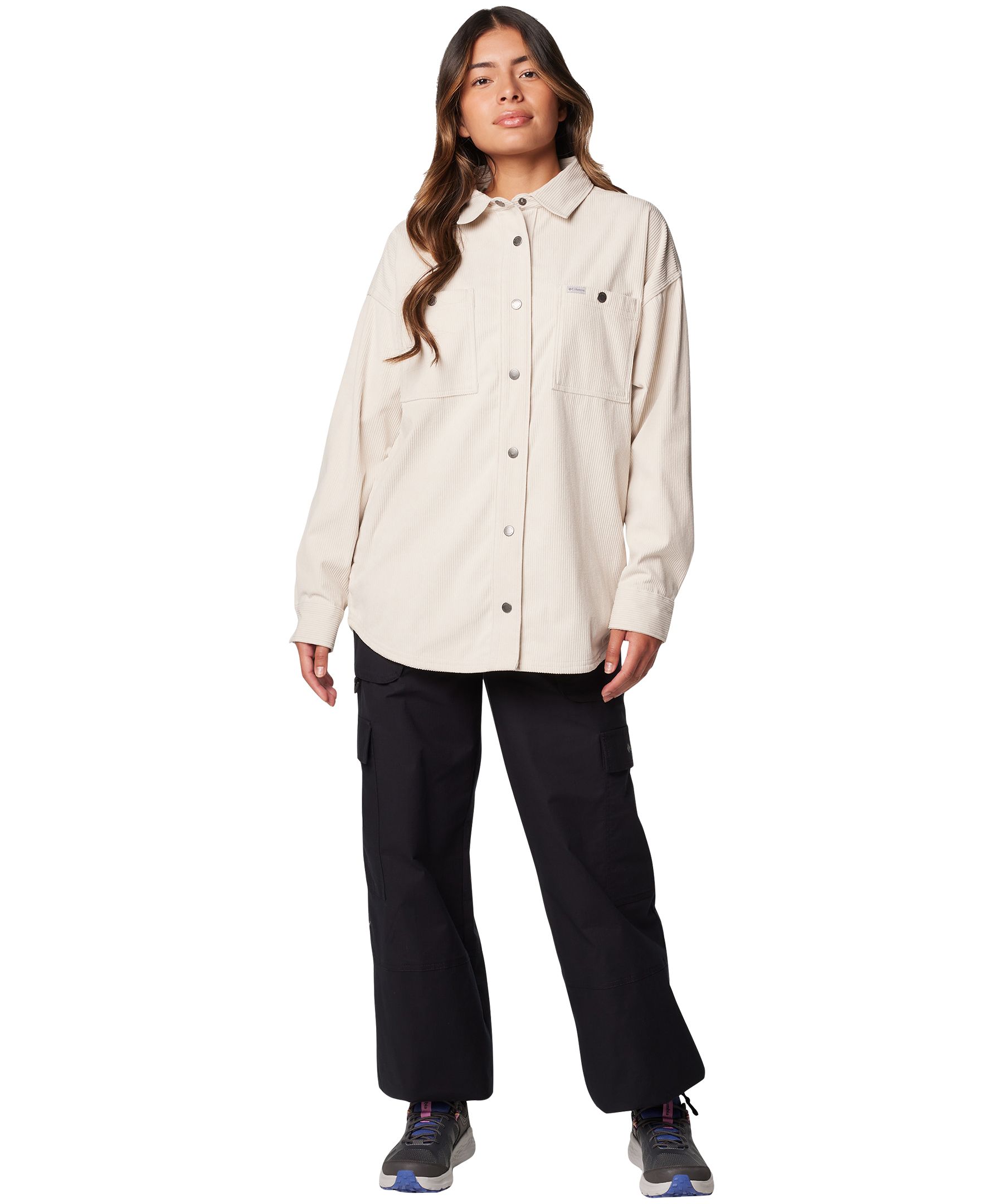 Chemise-veste en velours côtelé pour femmes, Blue Point Creek, Columbia