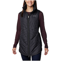 Columbia Women's Mix It Around Long Vest Front_Angled_Left
