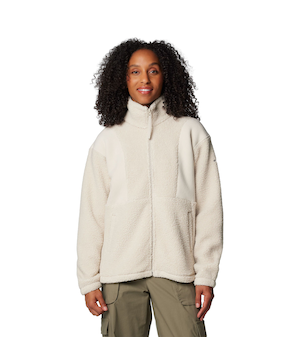 Chandail en sherpa avec glissière pleine longueur pour femmes, Panorama Full Zip II, Columbia