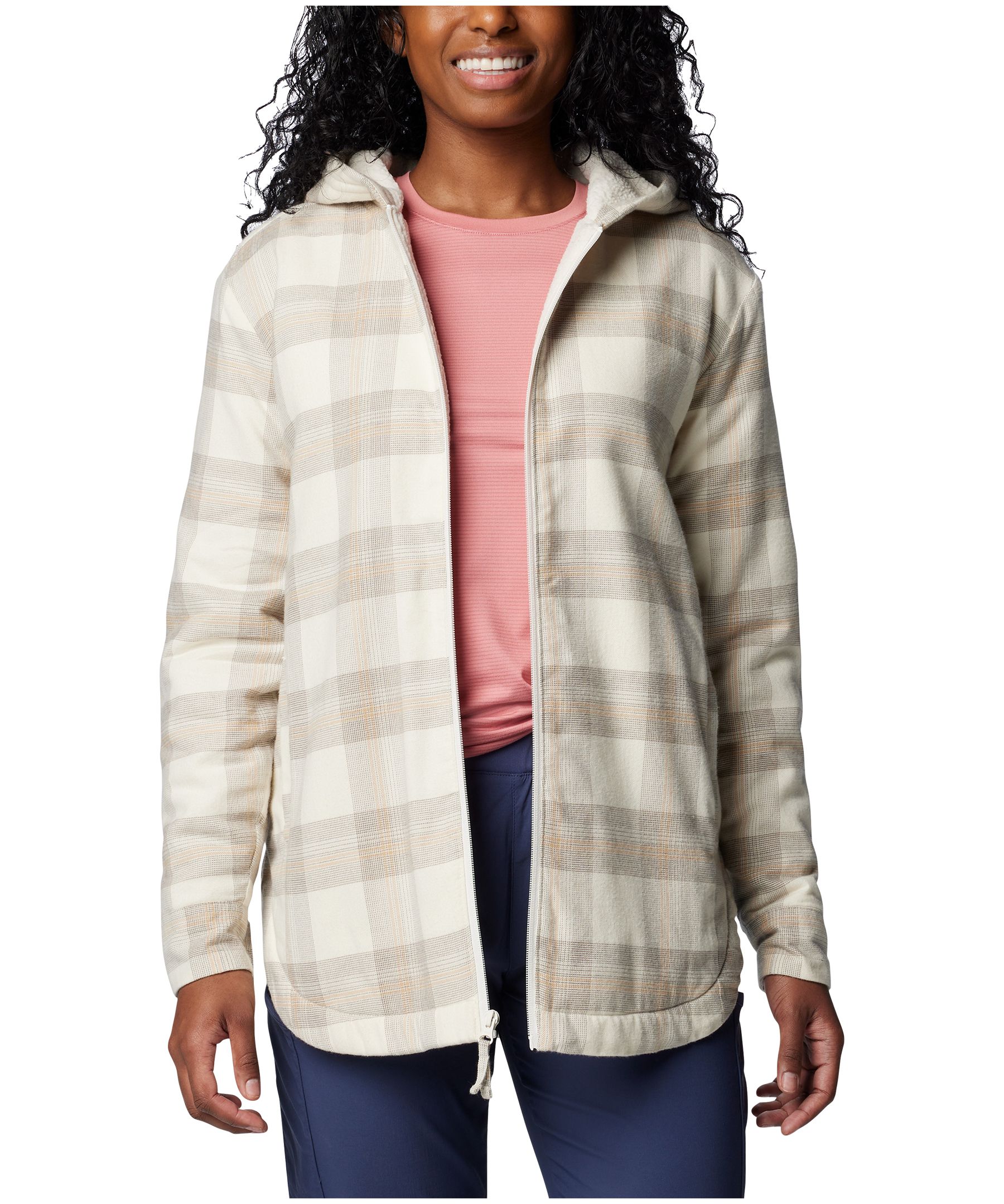 Columbia Women's Holly Hideaway Lined Flannel Shirt Jacket