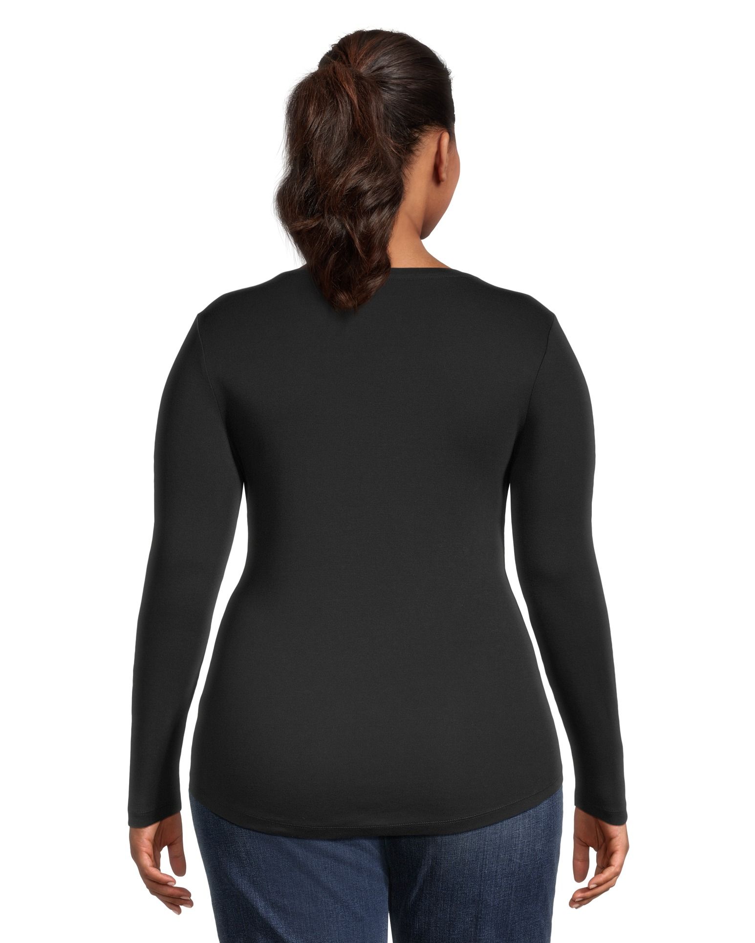 Women's long sleeve crew neck tee shirts sale