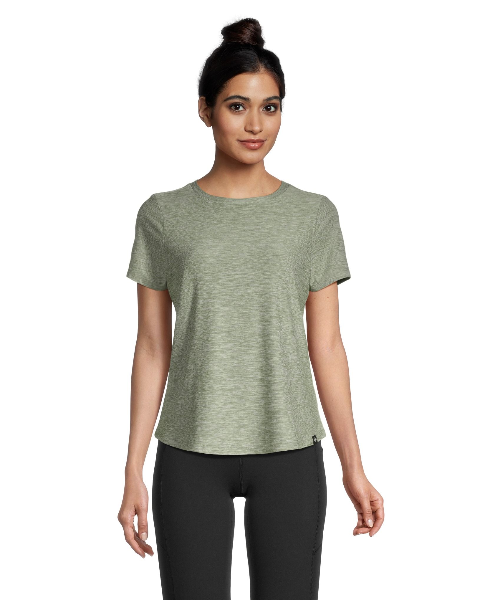 Shambhala Women's Short Sleeve Pleat Tee | Marks