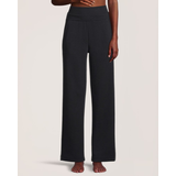 Pantalon à jambe large en tissu doux pour femmes, Shambhala Front_Flat