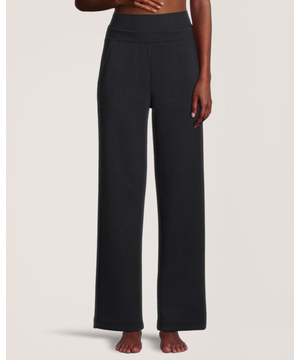 Pantalon à jambe large en tissu doux pour femmes, Shambhala