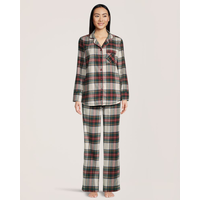 Ensemble de pyjama 2&nbsp;pièces en flanelle pour femmes, WindRiver Front_Flat