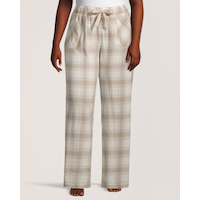 Pantalon en flanelle pour femmes, WindRiver Front_Flat