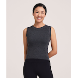 Shambhala Women's Fitted Seamless Tank Front_Flat