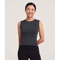 Shambhala Women's Fitted Seamless Tank Front_Flat