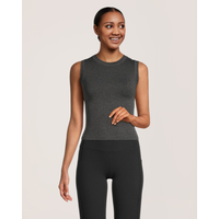 Débardeur sans coutures ajusté pour femmes, Shambhala Front_Flat