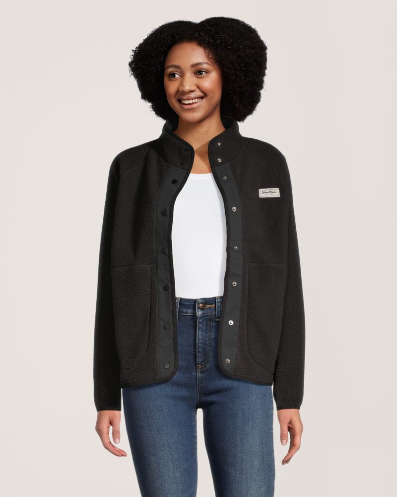 WindRiver Heritage Women's Full Snap T-Max Sherpa Fleece