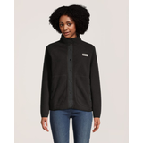 WindRiver Heritage Women's Full Snap T-Max Sherpa Fleece Front_Flat