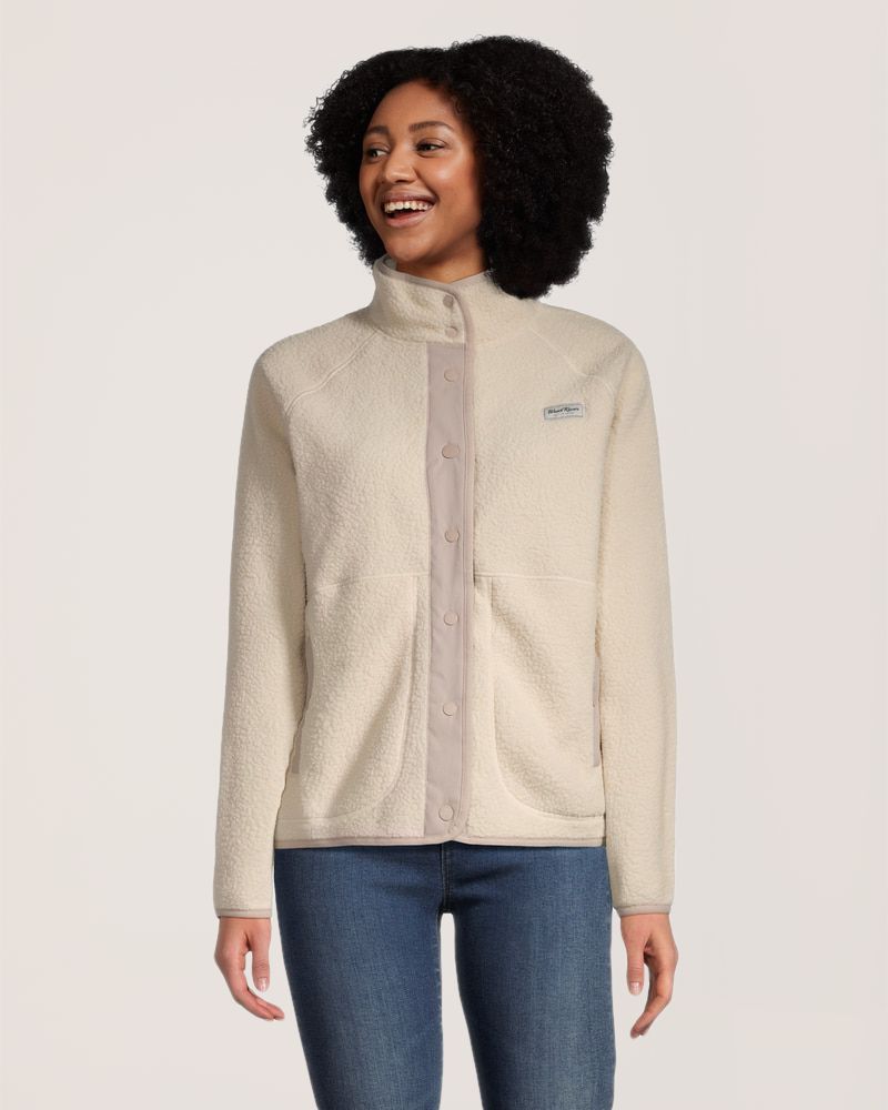 WindRiver Heritage Women's Full Snap T-Max Sherpa Fleece