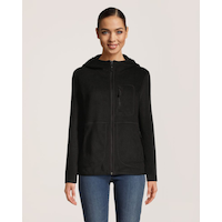 Veste en molleton T-Max à glissière pleine longueur pour femmes, WindRiver Front_Flat