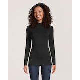 Chandail ajusté à col cheminée et à manches longues pour femmes, Denver Hayes

Ceci n'est pas un t-shirt Front_Flat