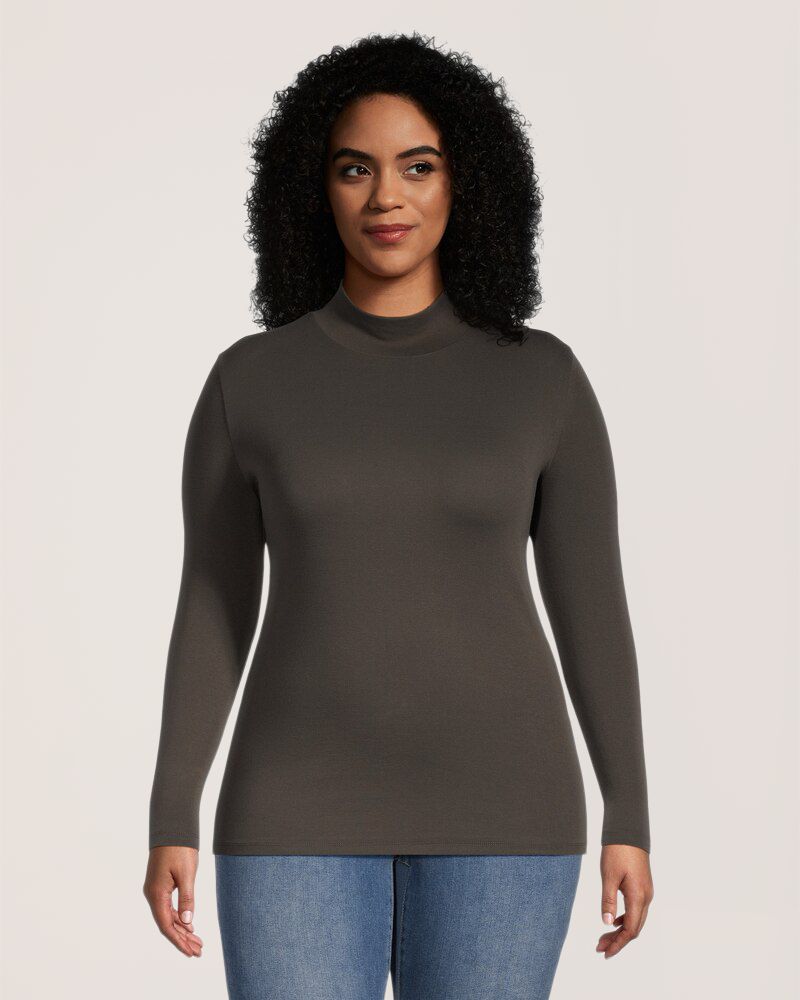 Chandail ajusté à col cheminée et à manches longues pour femmes, Denver Hayes

Ceci n'est pas un t-shirt