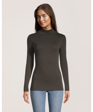 Chandail ajusté à col cheminée et à manches longues pour femmes, Denver Hayes

Ceci n'est pas un t-shirt