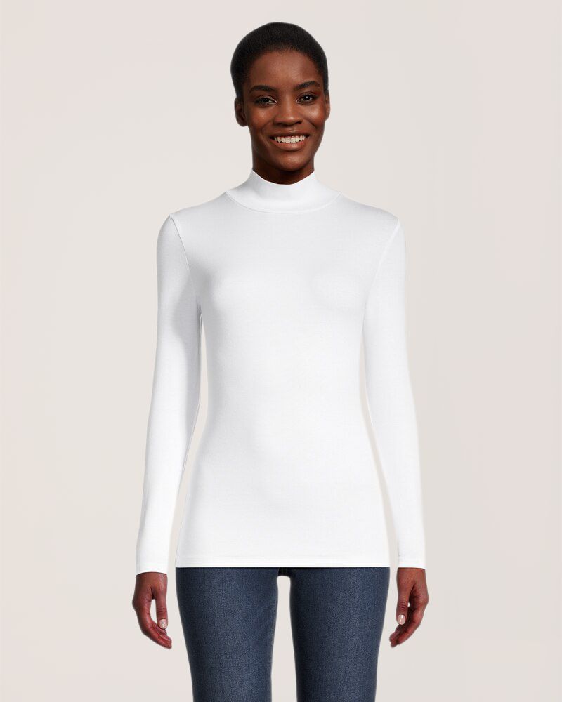 Chandail ajusté à col cheminée et à manches longues pour femmes, Denver Hayes

Ceci n'est pas un t-shirt
