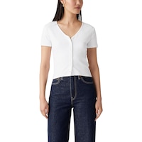 Levi's Women's Muse Short Sleeve T Shirt Front_Flat