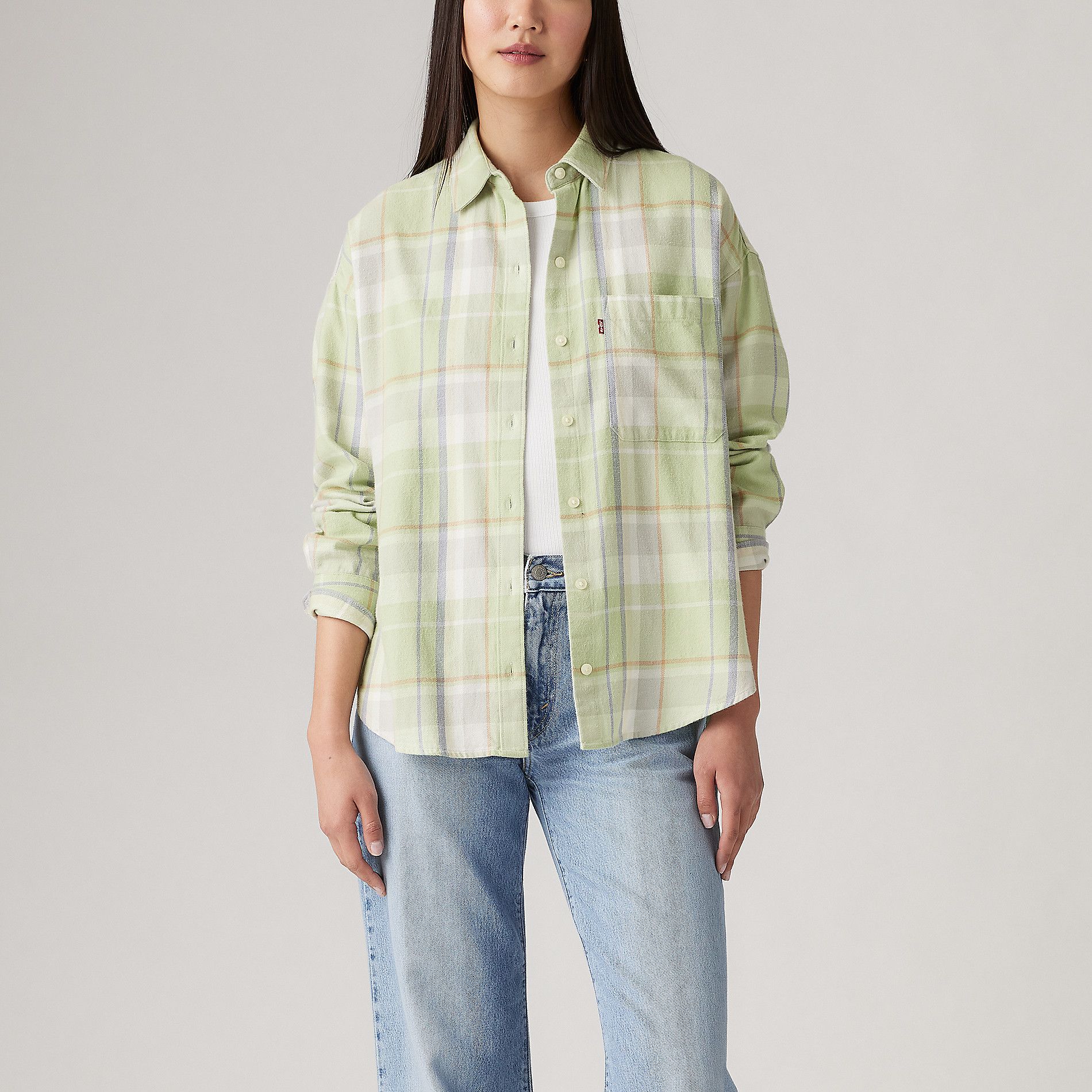 Levi's flannel best sale