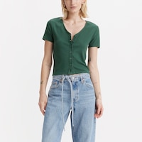 Levi's Women's Muse Short Sleeve T Shirt Front_Flat