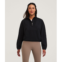 Shambhala Women's 1/4 Zip Pullover Front_Flat
