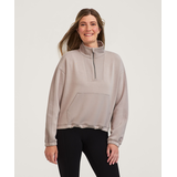Shambhala Women's 1/4 Zip Pullover Front_Flat