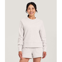 Shambhala Women's Fleece Crew Neck Pullover Front_Flat