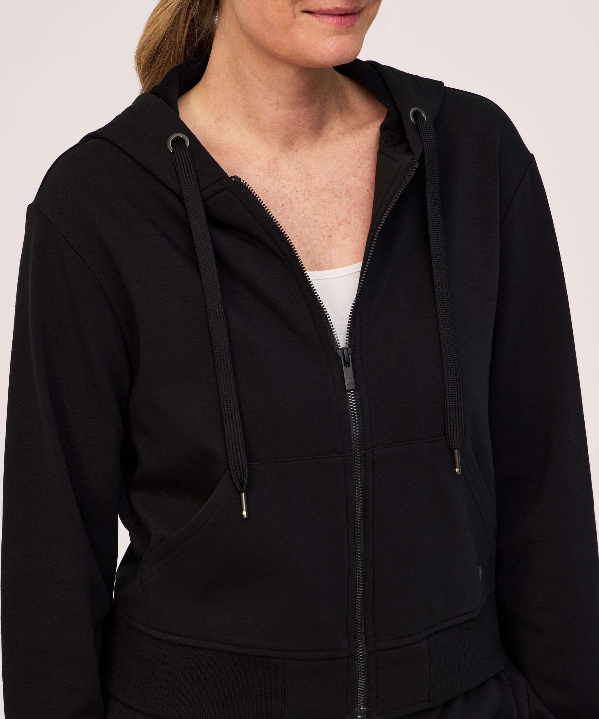 Chandail à capuche décontracté à fermeture à glissière pour femmes, Shambhala