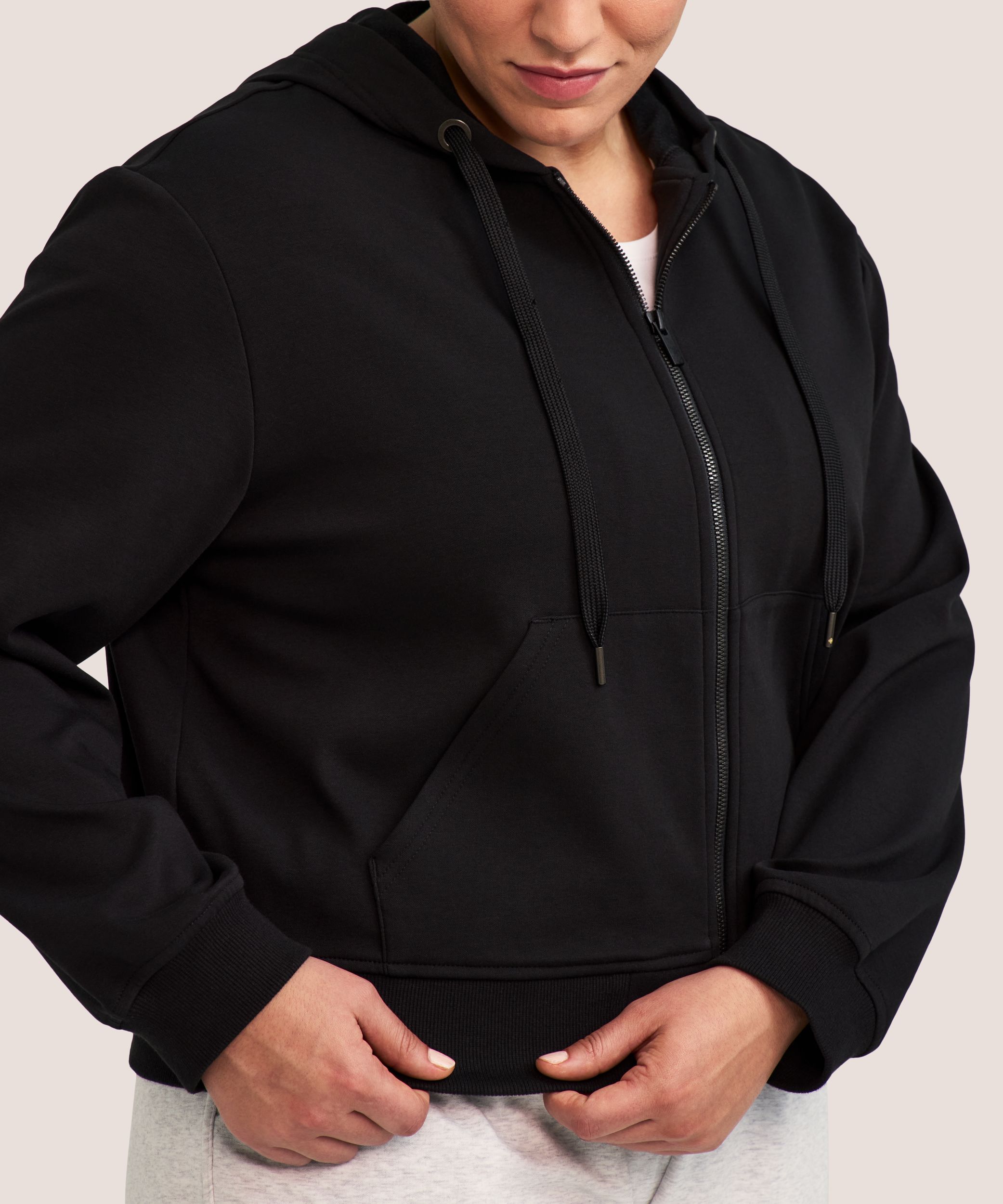 Chandail à capuche décontracté à fermeture à glissière pour femmes, Shambhala