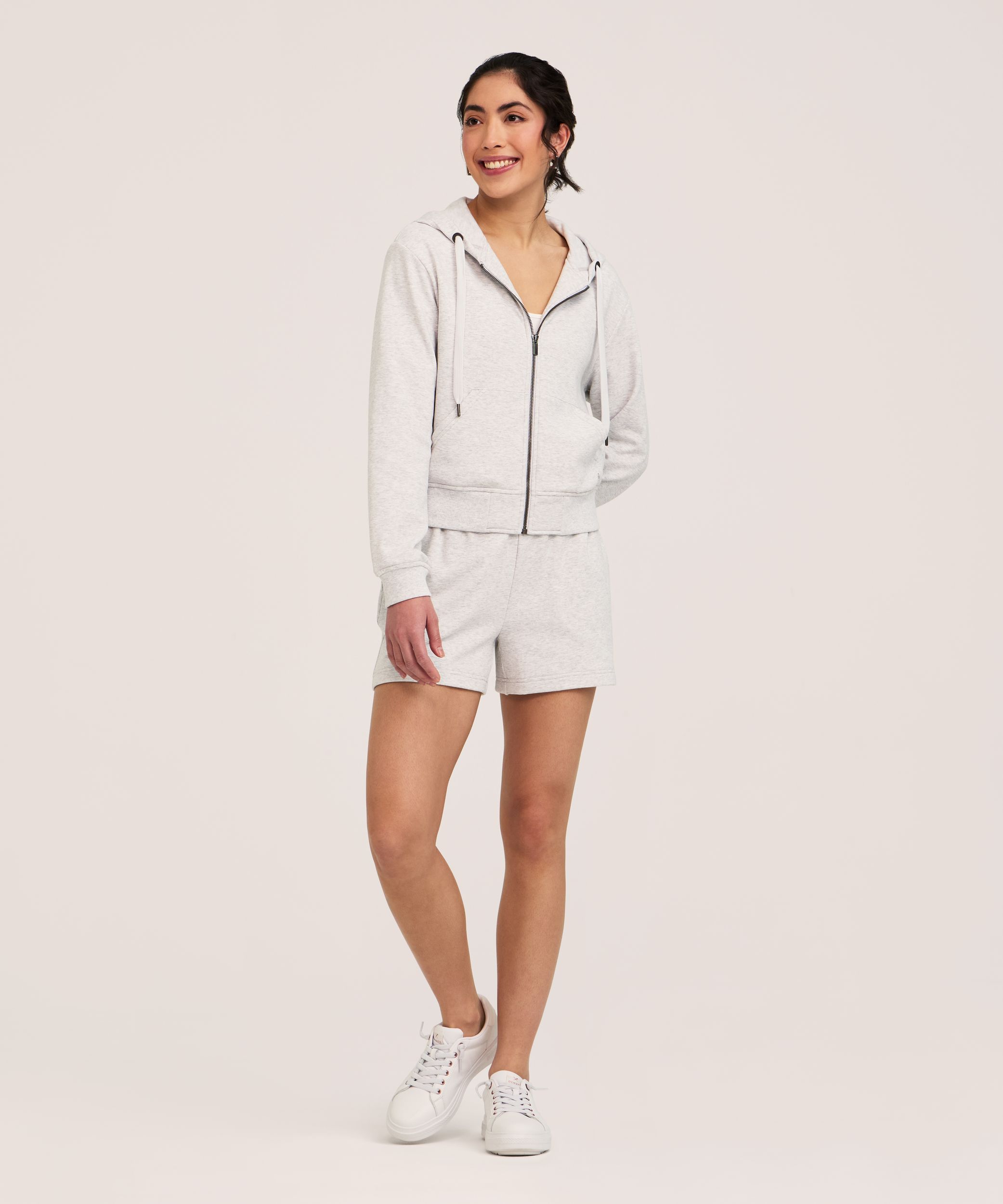 Chandail à capuche décontracté à fermeture à glissière pour femmes, Shambhala