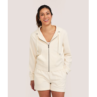Chandail à capuche décontracté à fermeture à glissière pour femmes, Shambhala