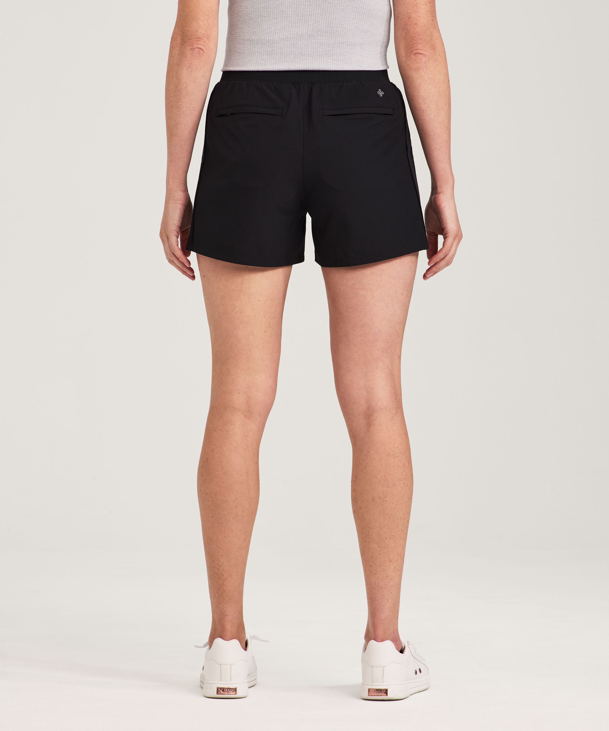 Short tissé extensible à taille mi-basse pour femmes, Shambhala