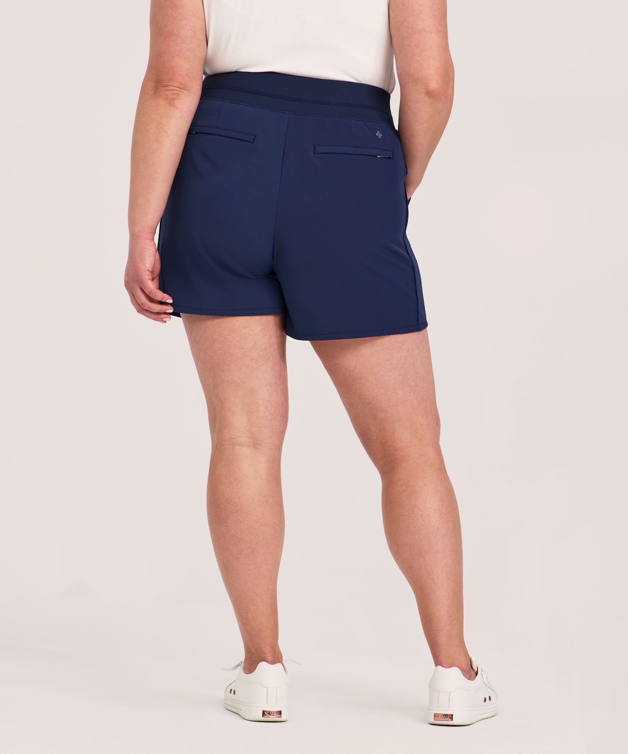 Short tissé extensible à taille mi-basse pour femmes, Shambhala
