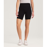 Short de vélo à taille haute et avec poches pour femmes, Live-in Confort, Shambhala Front_Flat