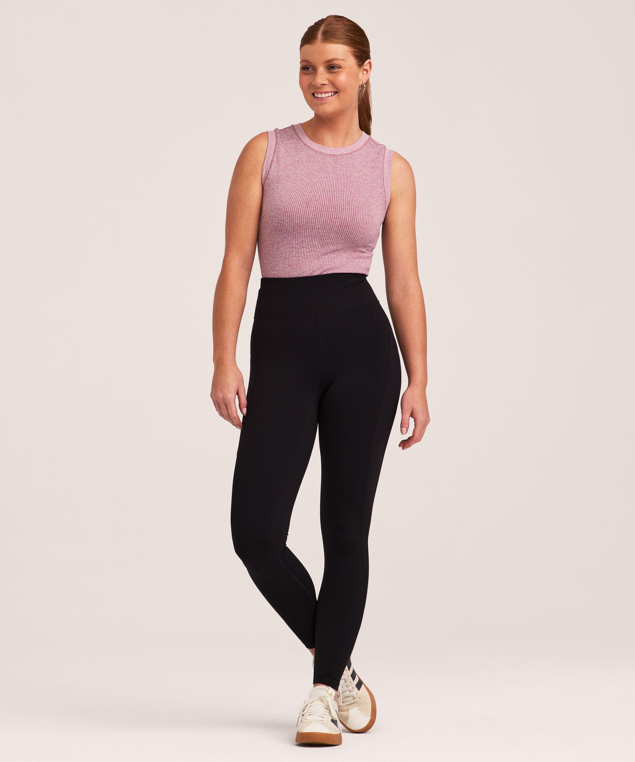 Legging 7/8 à taille haute pour femmes, Live In Confort, Shambhala