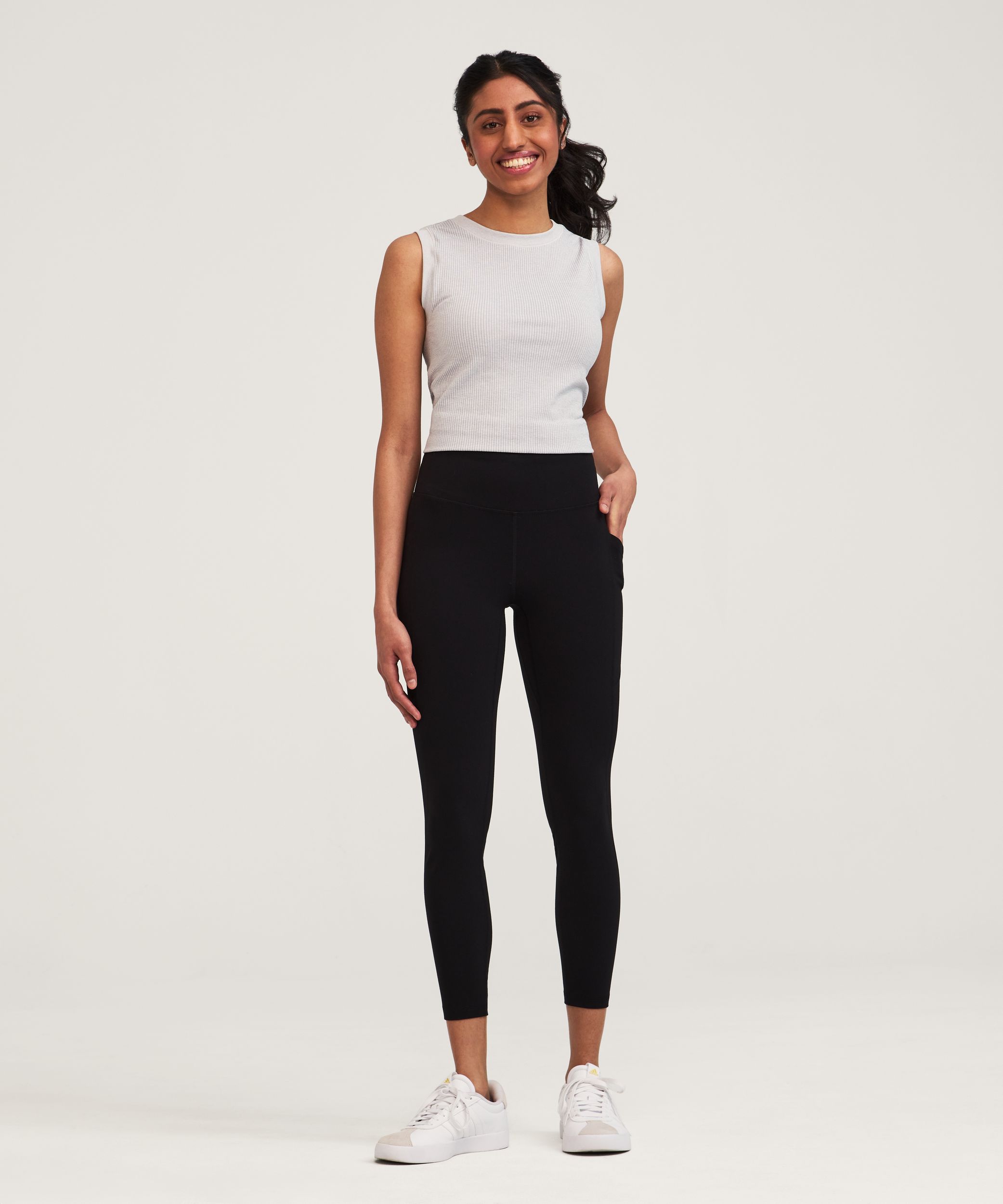 Legging 7/8 à taille haute pour femmes, Live In Confort, Shambhala