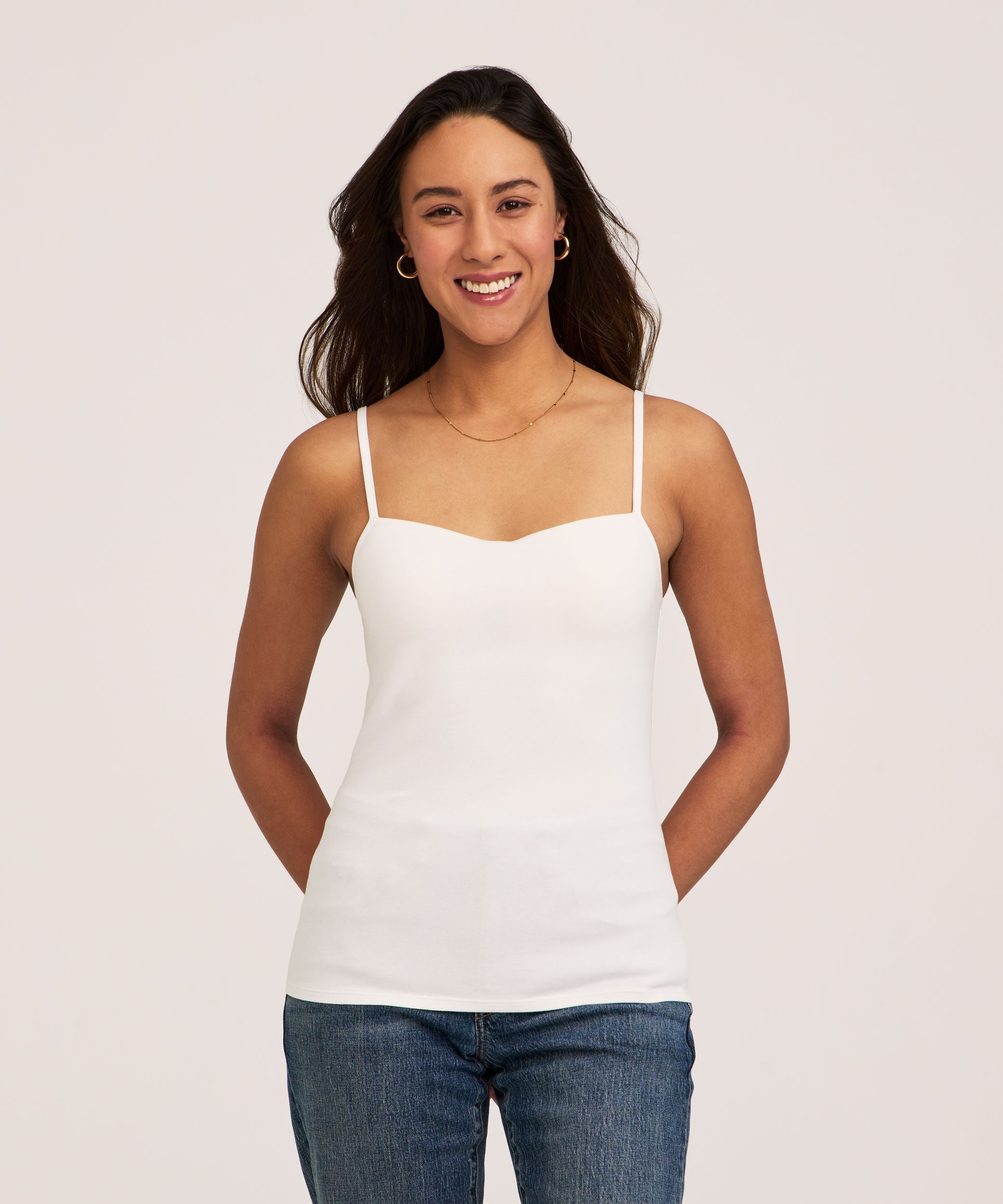 Denver Hayes Women's Curve Tech Built In Bra Tank