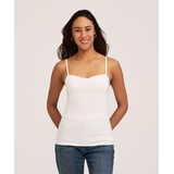 Débardeur avec soutien-gorge intégré Curve Tech pour femmes, Denver Hayes Front_Flat