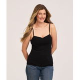 Débardeur avec soutien-gorge intégré Curve Tech pour femmes, Denver Hayes Front_Flat