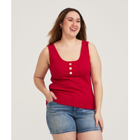 Débardeur ajusté à bretelles larges pour femmes, Denver Hayes