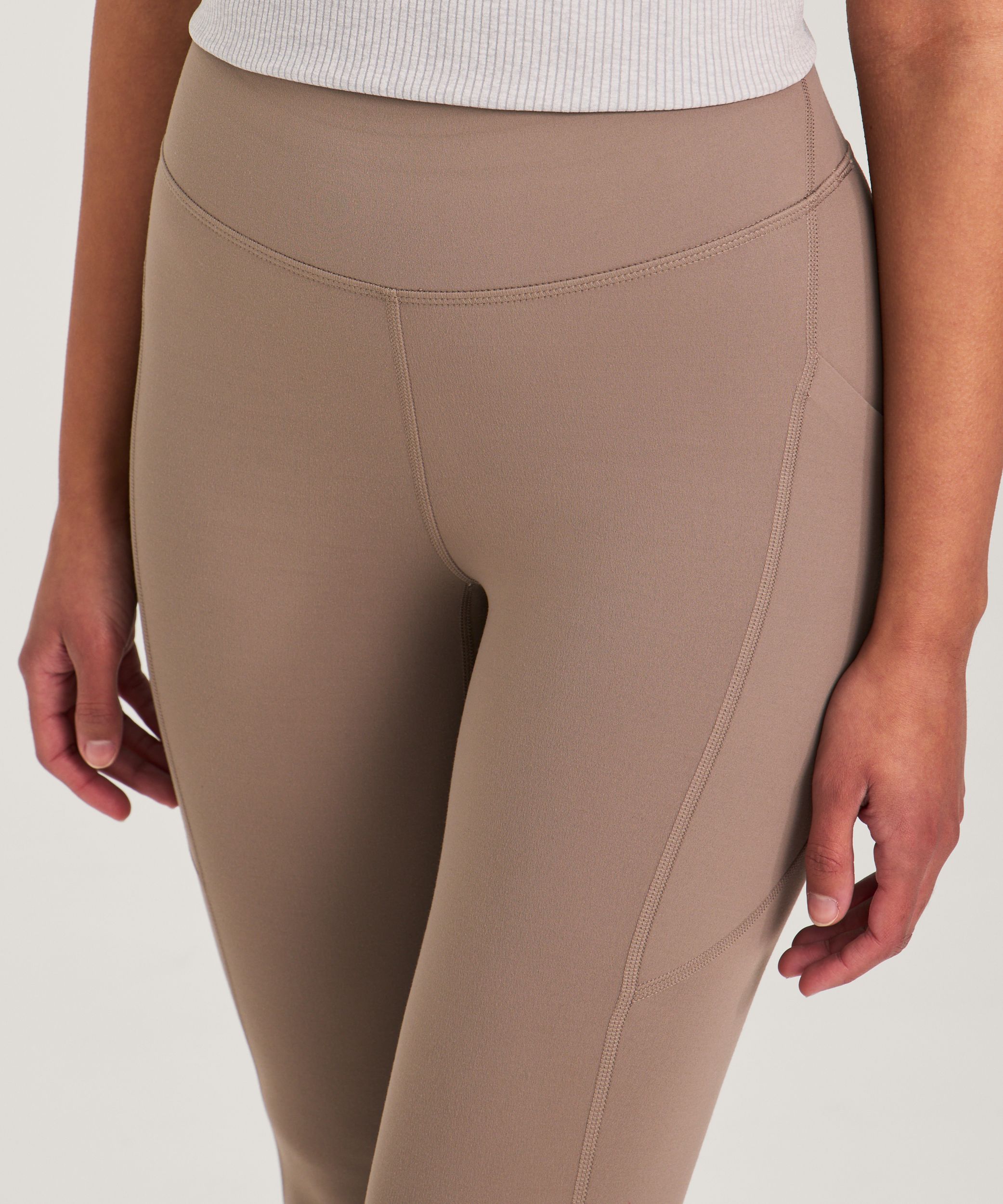 Legging court à taille haute avec poches pour femmes, Live-in Confort, Shambhala