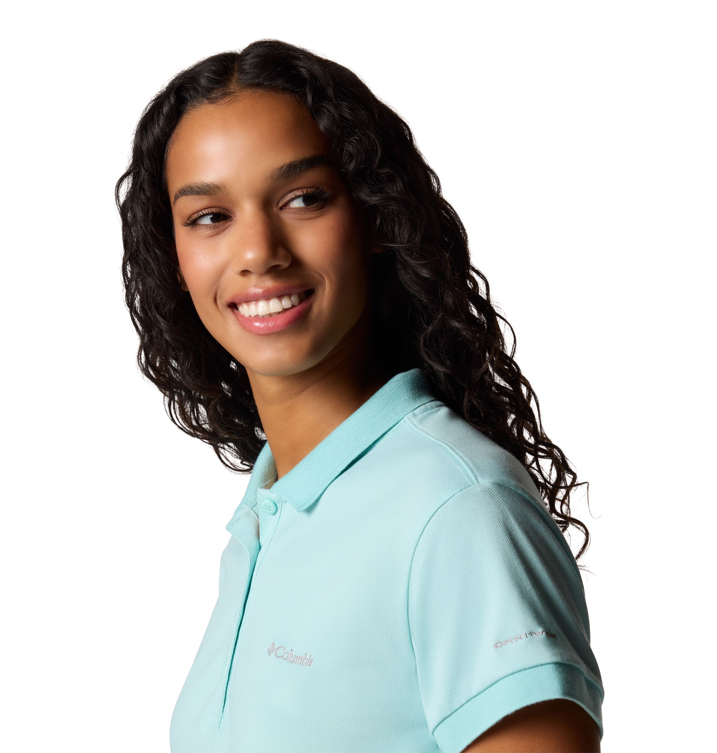 Polo piqué à manches courtes pour femmes, Lakeside Trail, Columbia