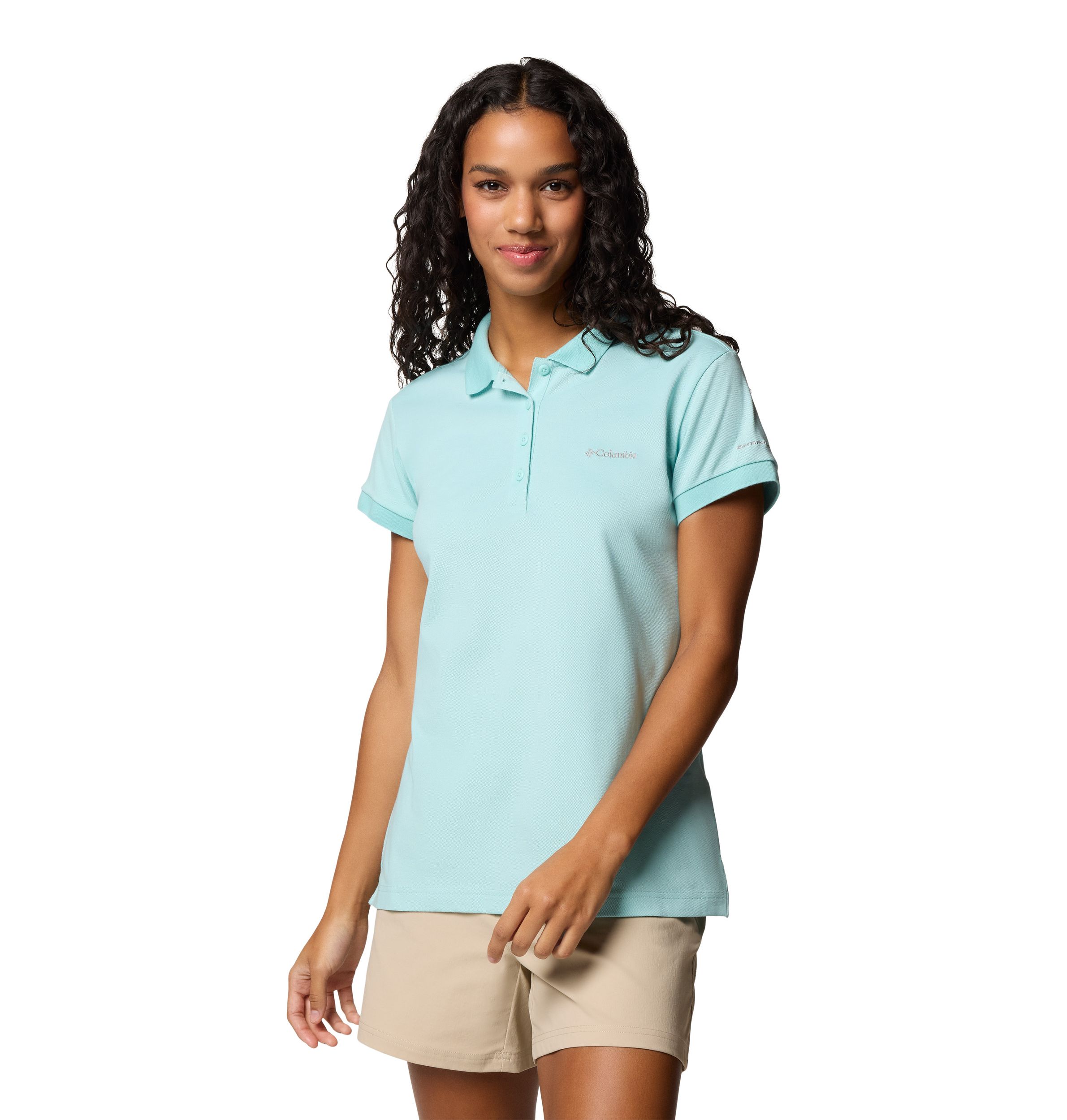 Polo piqué à manches courtes pour femmes, Lakeside Trail, Columbia