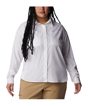 Chemise tout usage à manches longues avec protection Omni-Shade pour femmes, Silver Ridge, Columbia