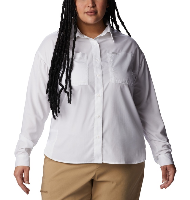 Chemise tout usage à manches longues avec protection Omni-Shade pour femmes, Silver Ridge, Columbia